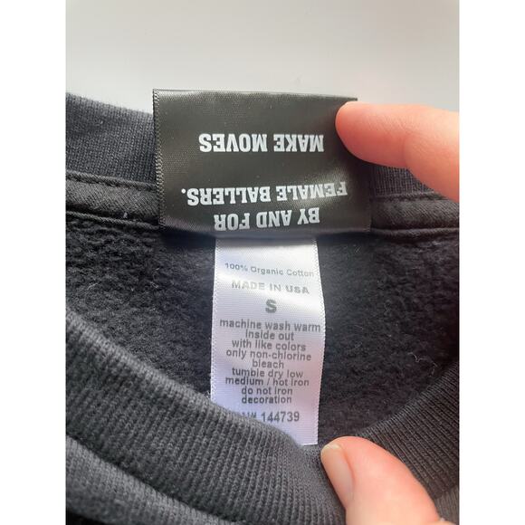 Women’s Moolah Crewneck Black Size Small - Picture 4 of 6